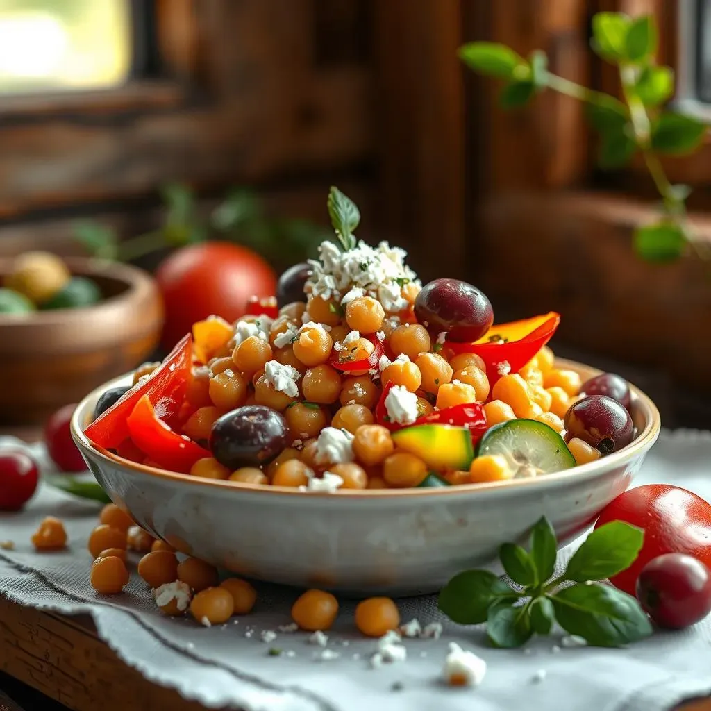 Amazing Delish Mediterranean Chickpea Salad Recipe