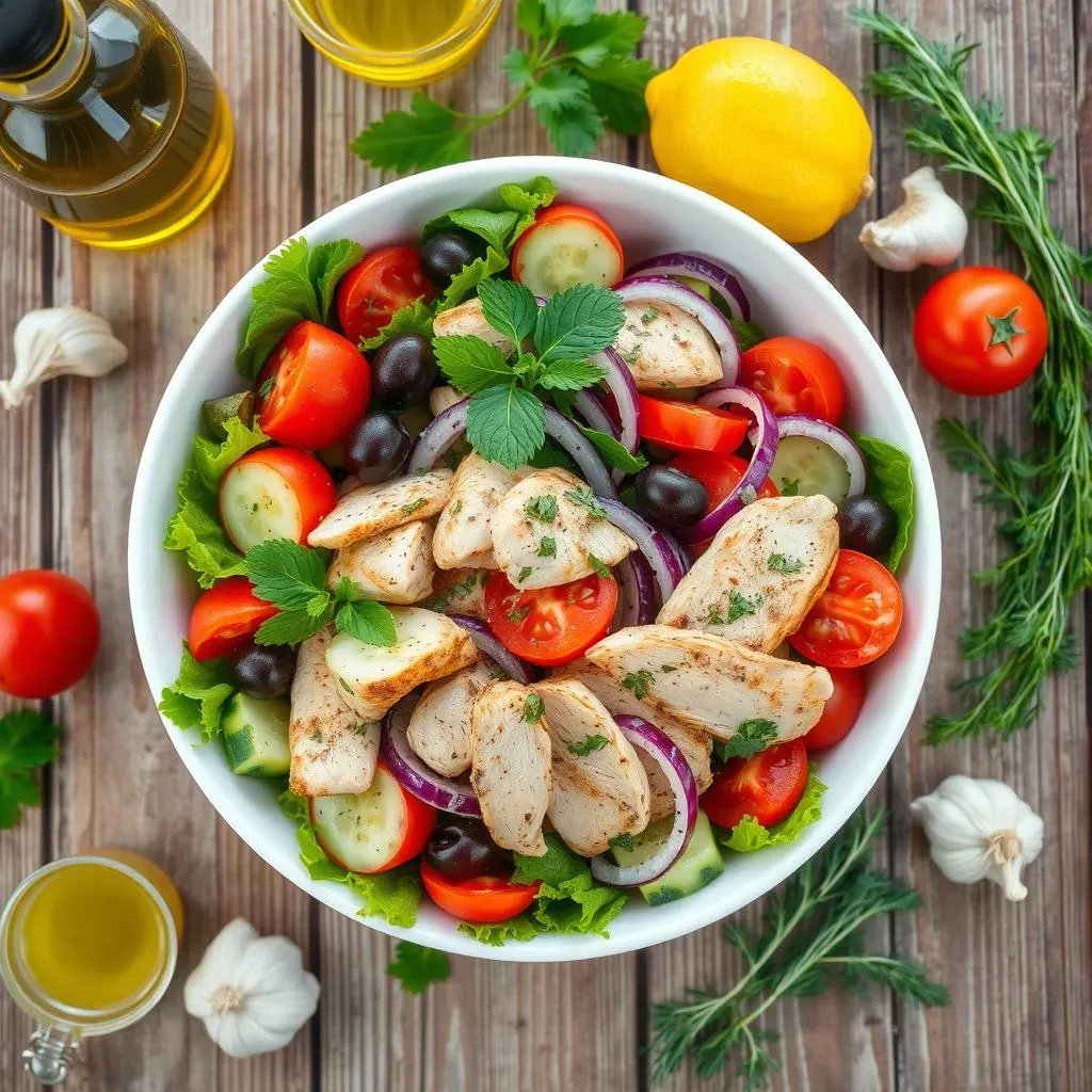 DIY Delight: Recreating Mediterranean Chicken Salad at Home