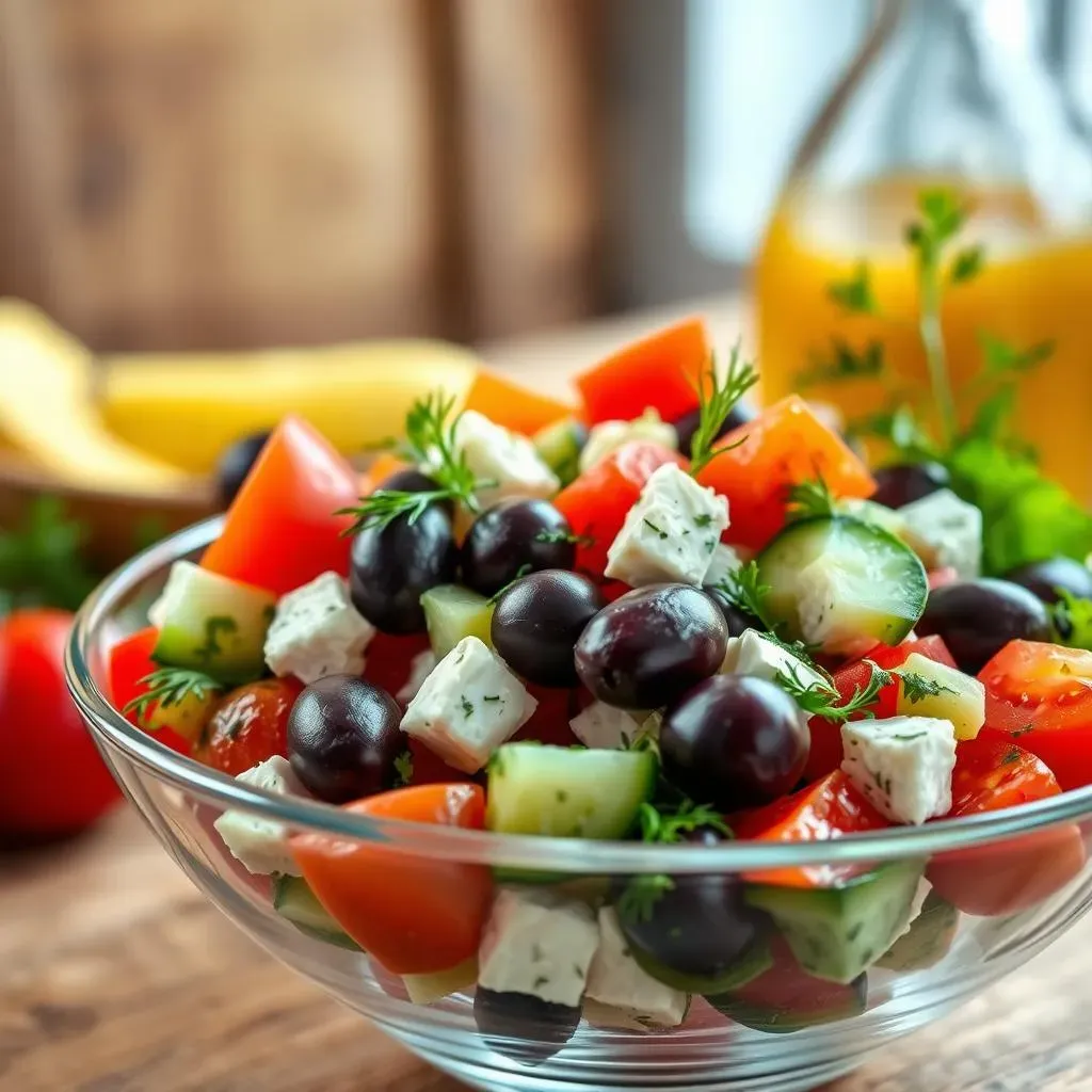 Easy Mediterranean Orzo Salad: Ingredients and Dressing