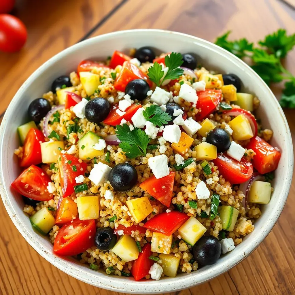 Easy Steps to Make a Perfect Mediterranean Quinoa Salad with Feta