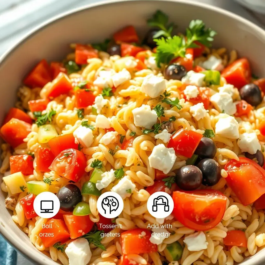 Easy Steps to Make Your Own Greek Orzo Salad