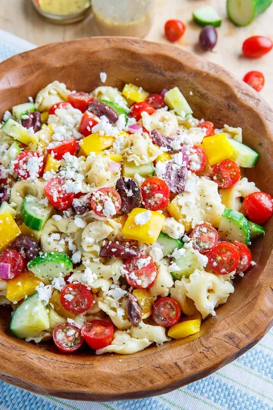 Essential Ingredients for Your Mediterranean Tortellini Pasta Salad
