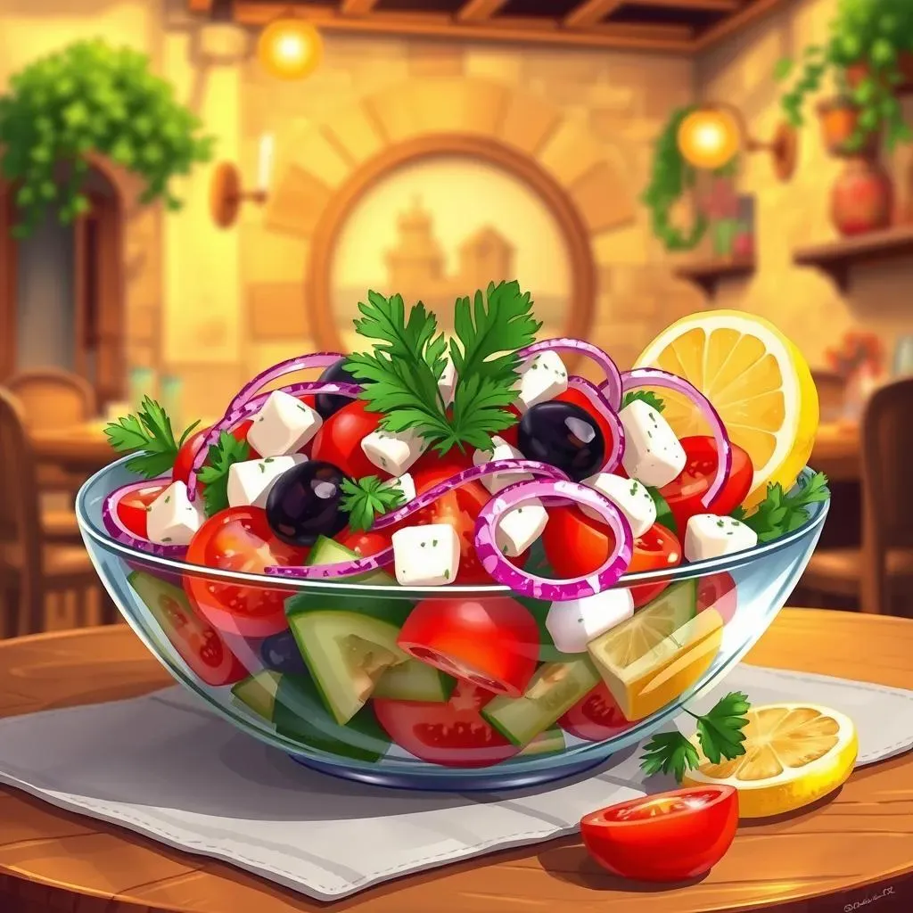 Finding the Best Mediterranean Greek Salad Near Me