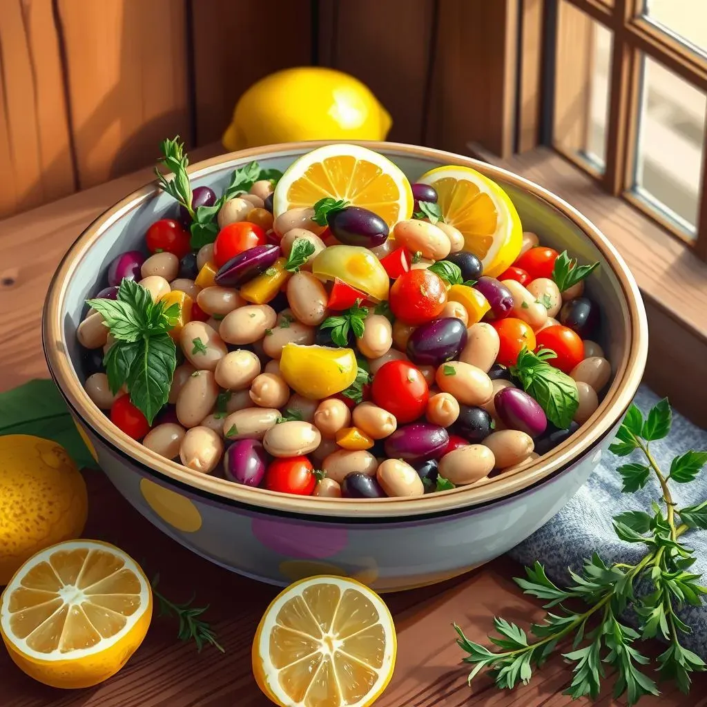 Flavor Fiesta: Mastering the Art of Mediterranean Bean Salad Dressing