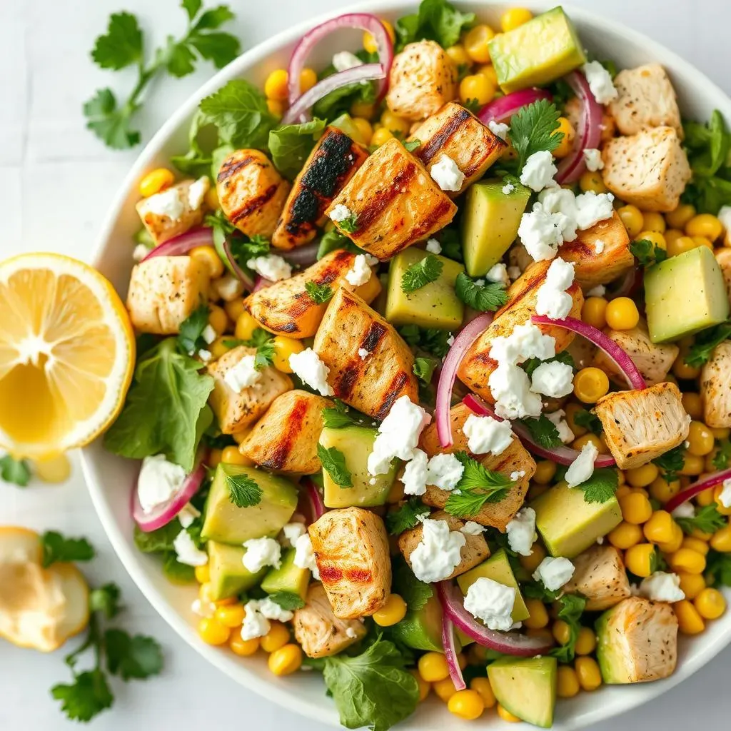Gather Your Ingredients: What Goes Into This Chicken Avocado Corn Salad?