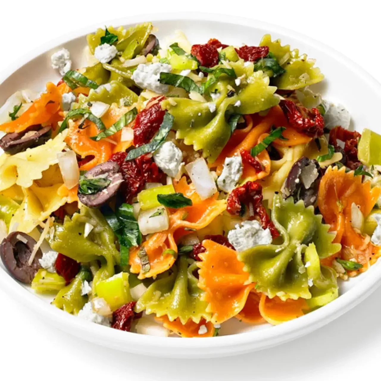 Gathering Ingredients for Your Mediterranean Pasta Salad