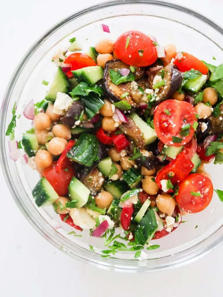 Gathering Your Goods: What Goes Into Mediterranean Chickpea Salad