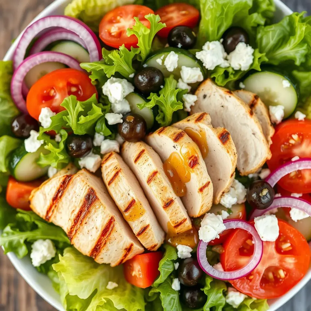 Ultimate Greek Chicken and Salad Recipe: Easy & Delicious