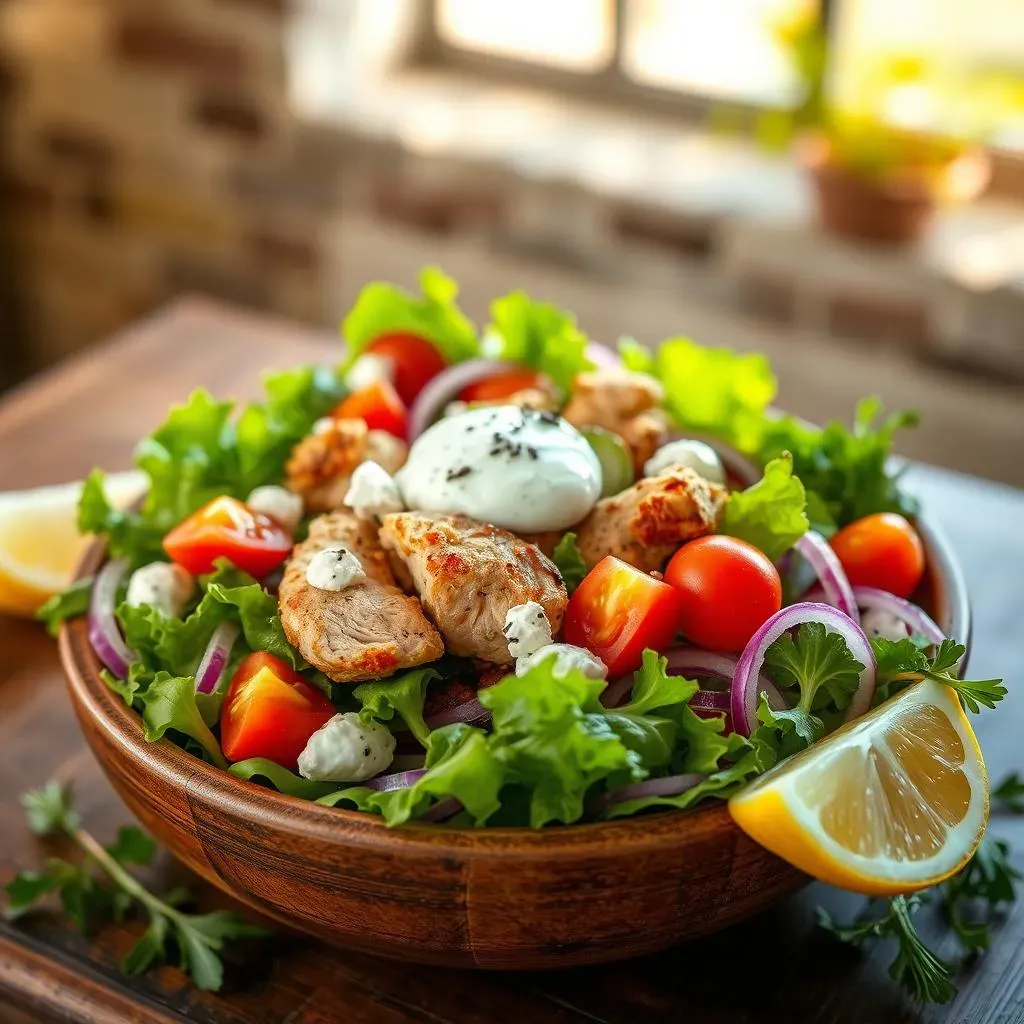 Ultimate Greek Chicken Gyro Salad: Fresh, Flavorful Recipe