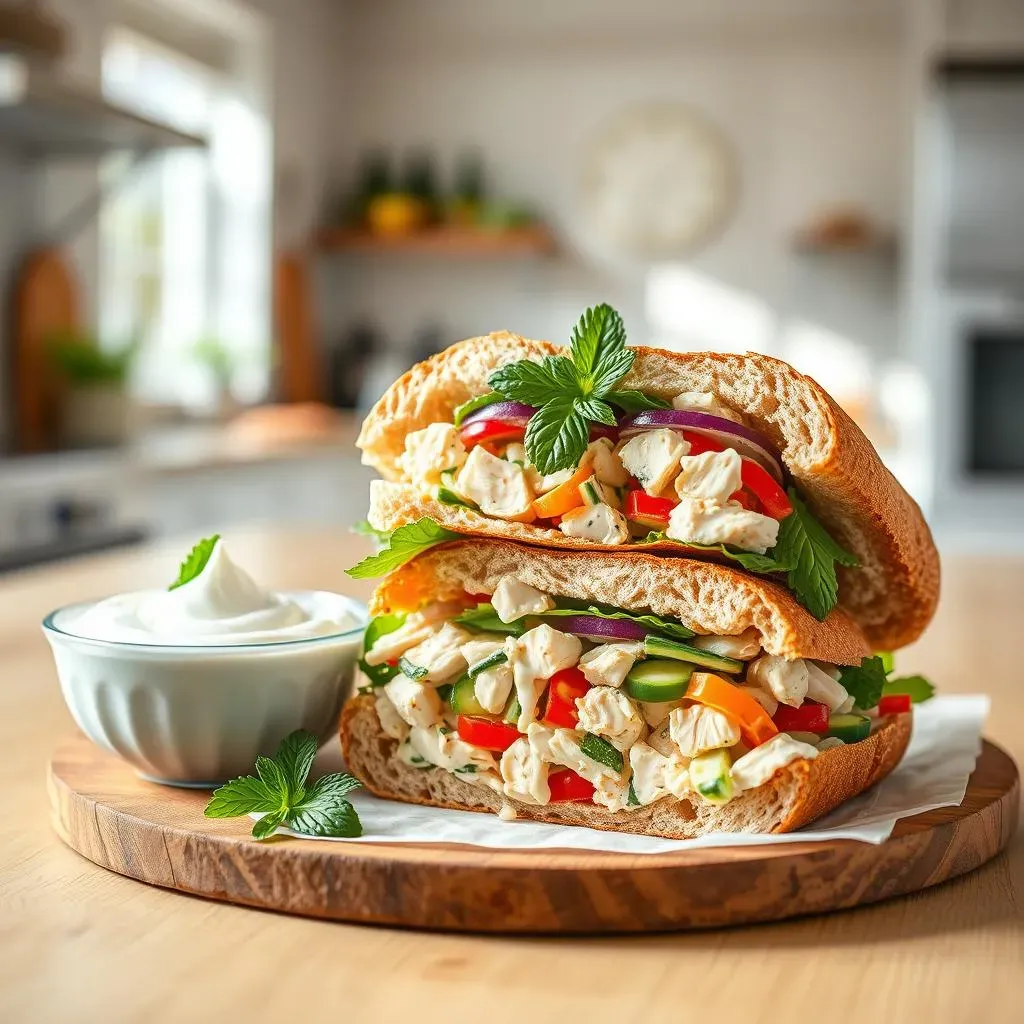 Greek Chicken Salad Sandwich: Nutritional Information & Variations