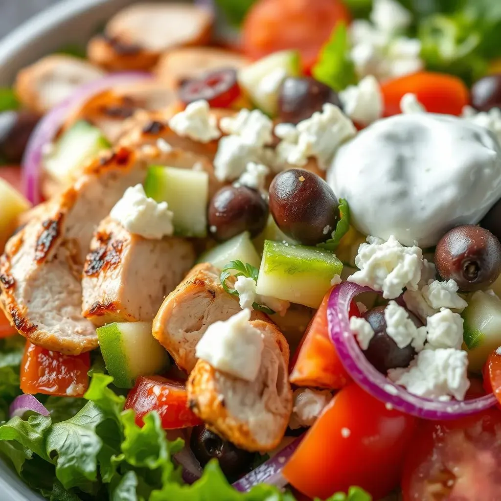 Easy Greek Chicken Salad Tzatziki: A Delicious Recipe!