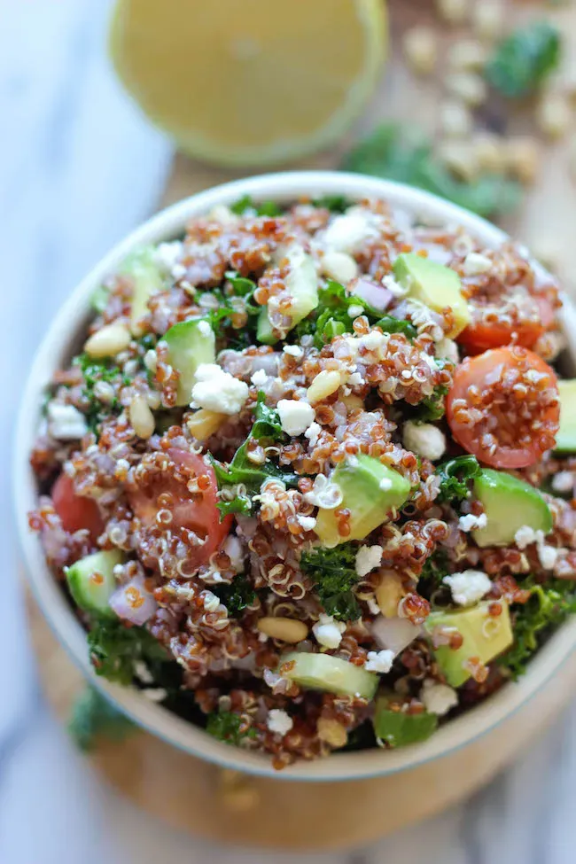 Delicious Greek Quinoa Avocado Salad: Quick & Easy
