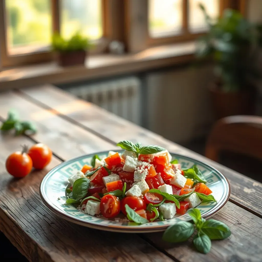 Amazing Greek Salad Mediterranean Dish: Authentic Recipe