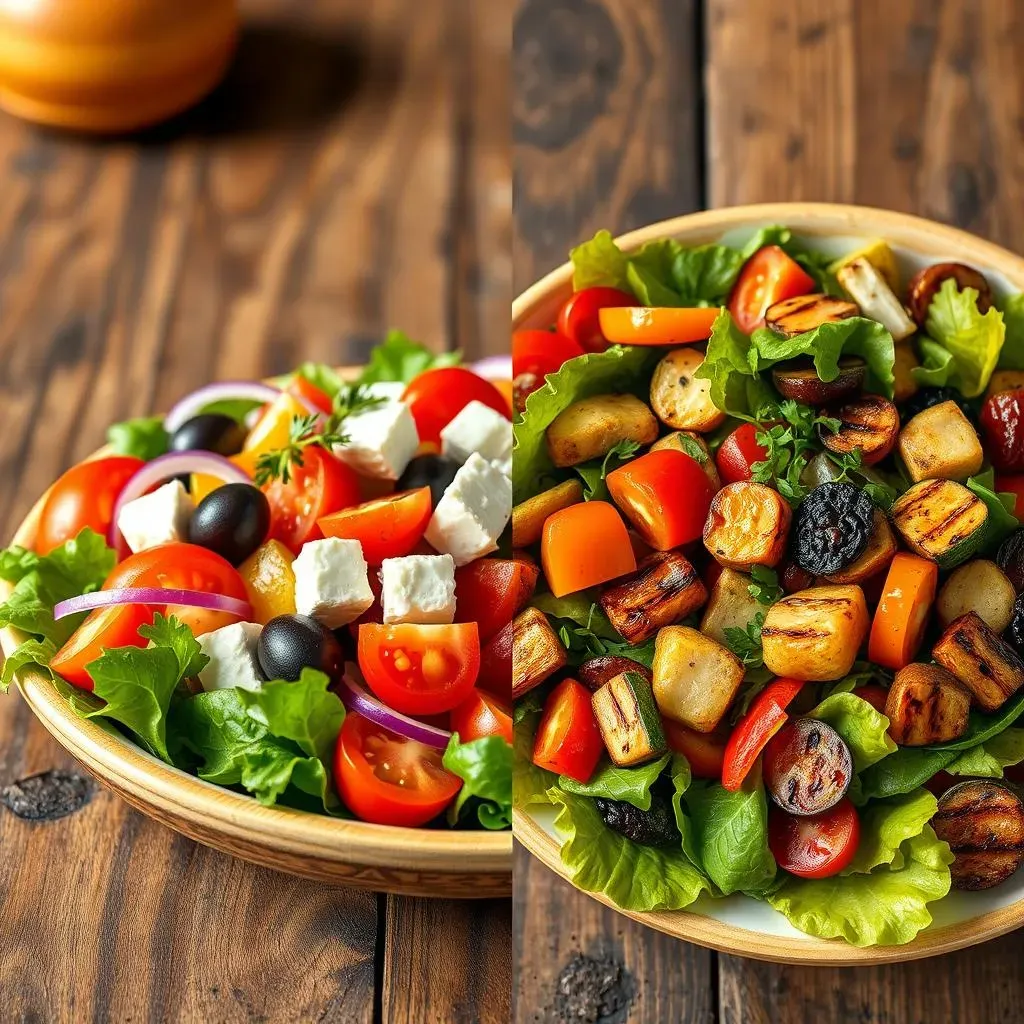 Greek Salad vs. Mediterranean Salad: Key Differences