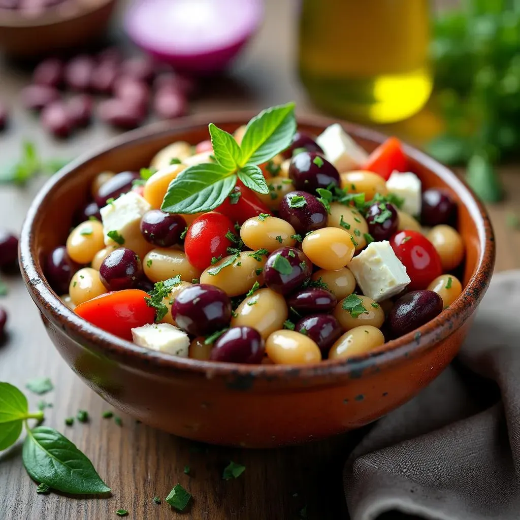 Health Benefits of Three Bean Mediterranean Salad & Nutritional Information