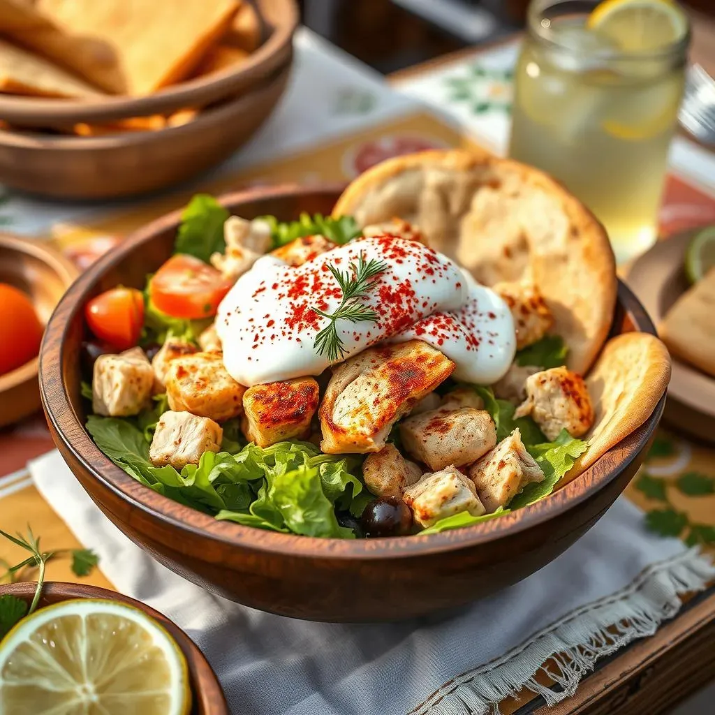 Homemade Tzatziki: The Crowning Glory of Your Greek Chicken Gyro Salad
