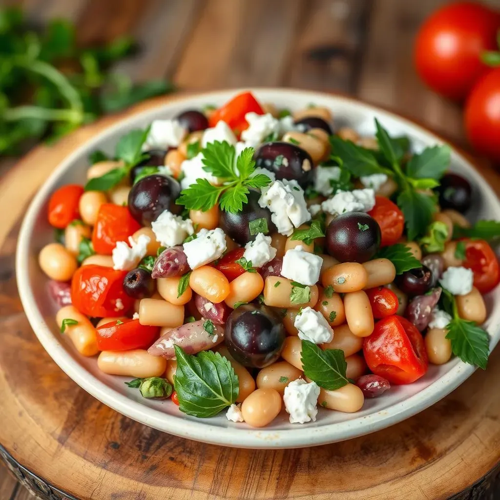 How to Make a Delicious Fresh Mediterranean Bean Salad