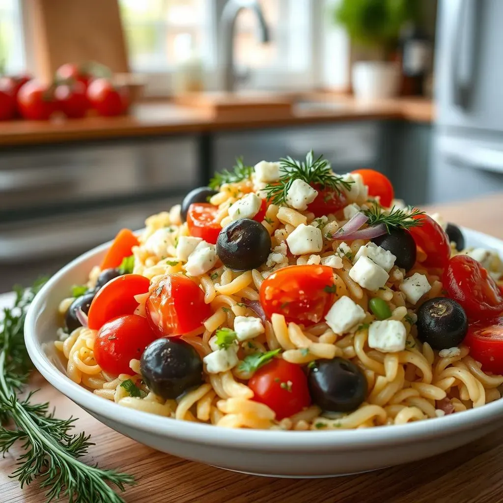 How to Make a Mediterranean Orzo Salad for Weight Loss