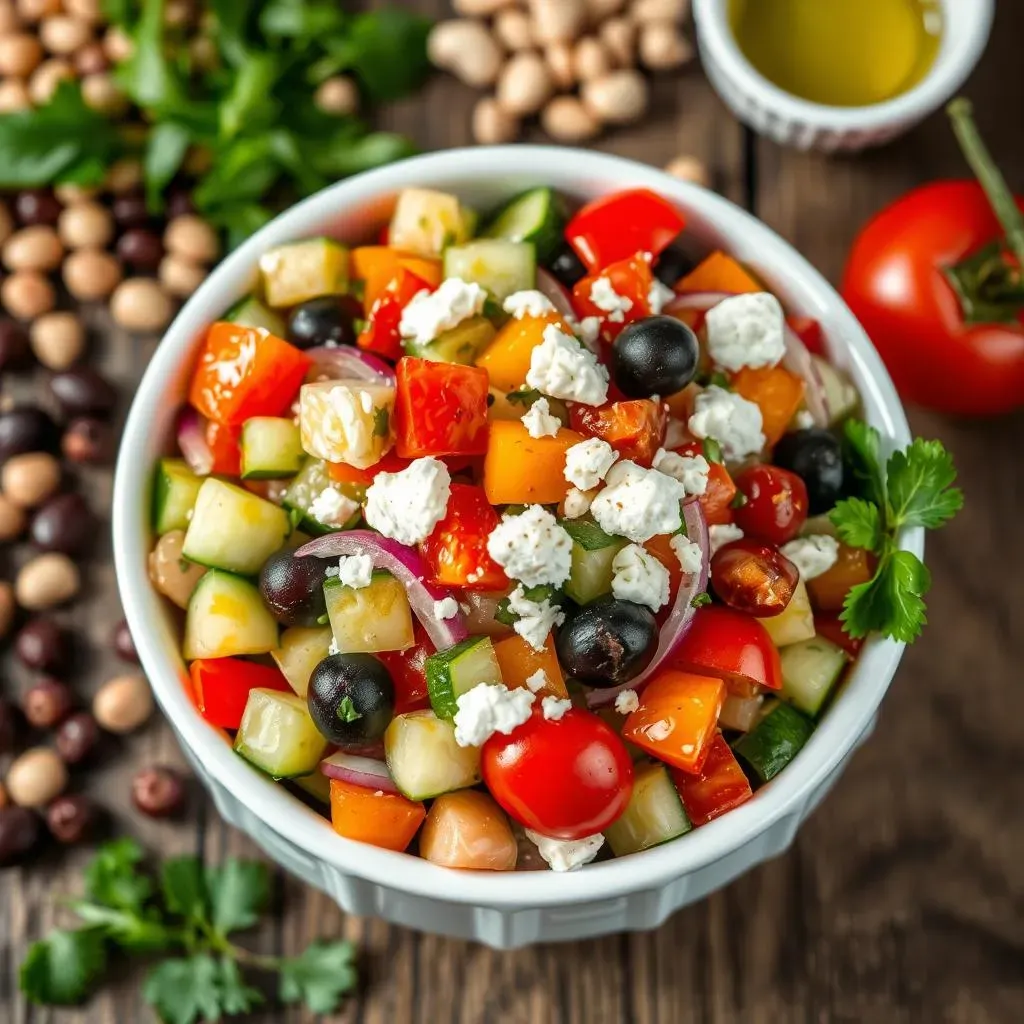 How to Make Easy Mediterranean Bean Salad: StepbyStep
