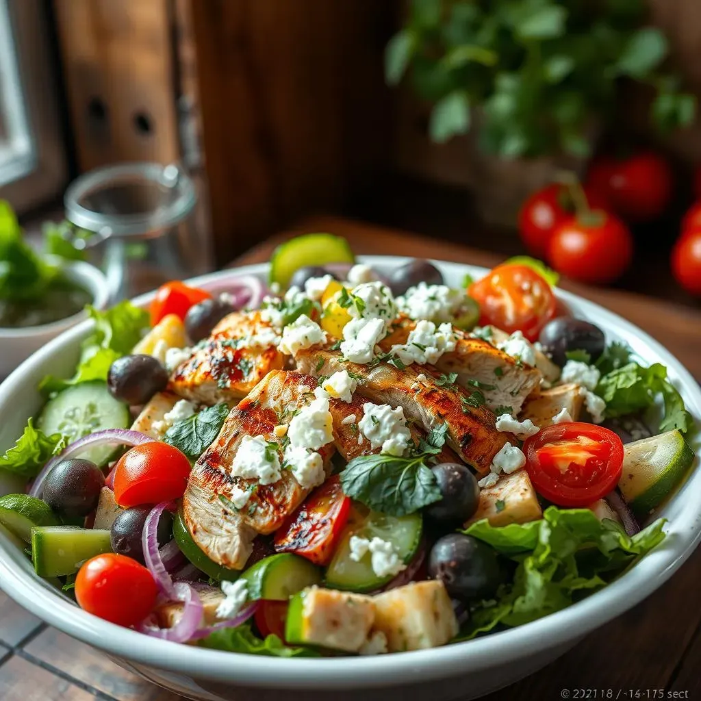 How to Make Easy Mediterranean Chicken Salad: StepbyStep