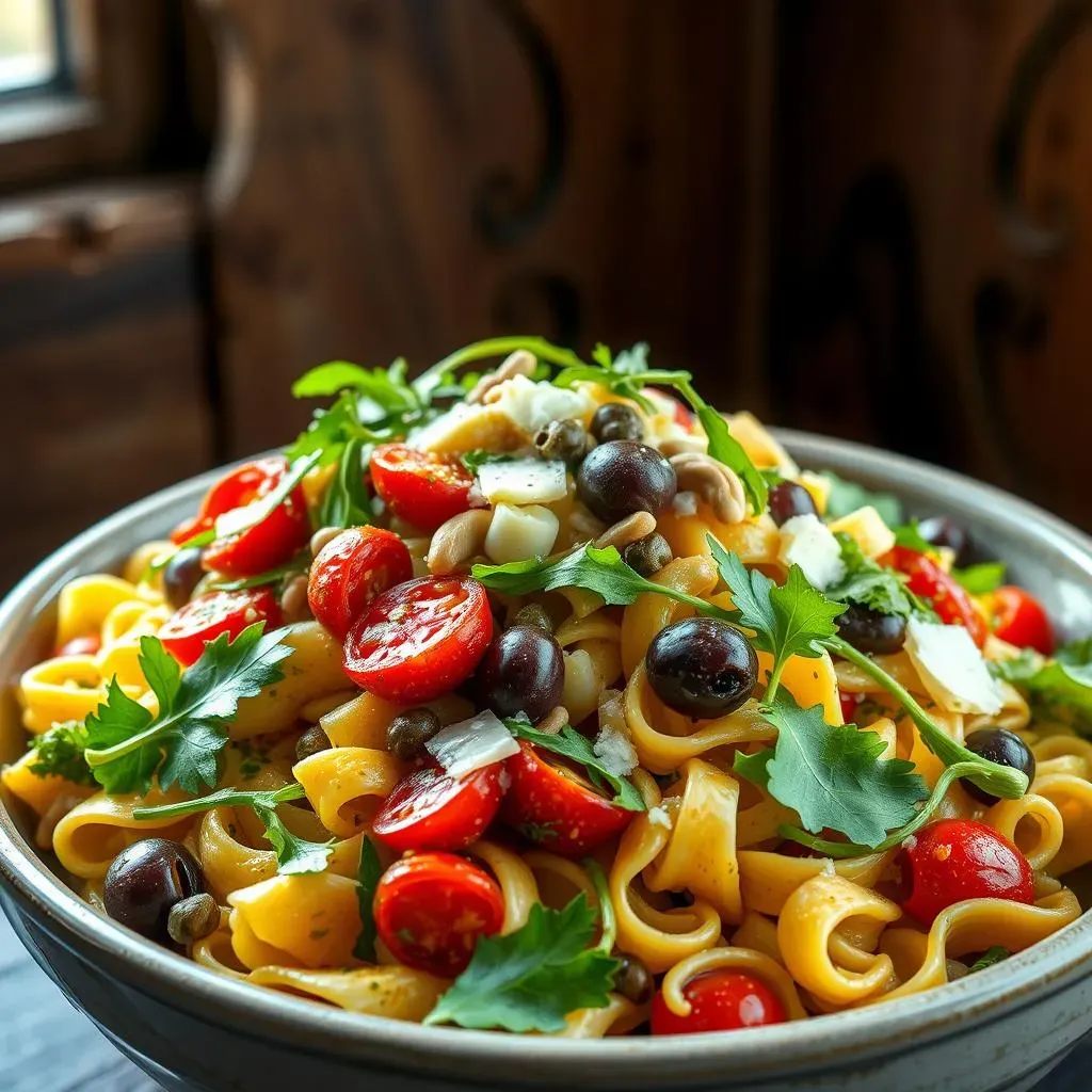 How to Make the Best Mediterranean Pasta Salad with Sun Dried Tomatoes