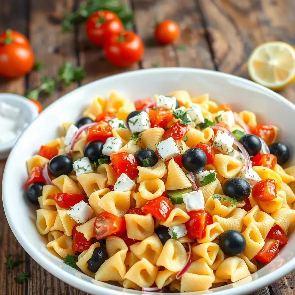 How to Make the Perfect Greek Pasta Salad