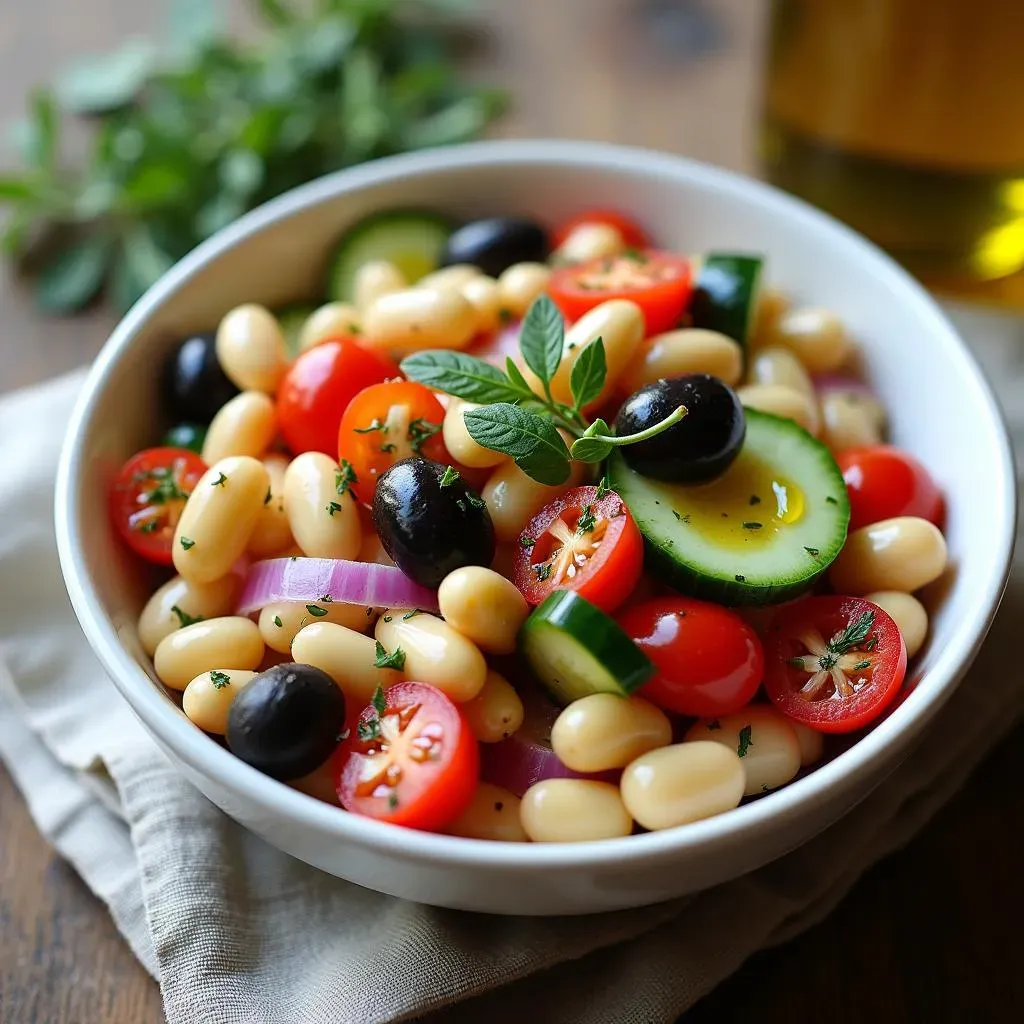 How to Make the Perfect Mediterranean Butter Bean Salad