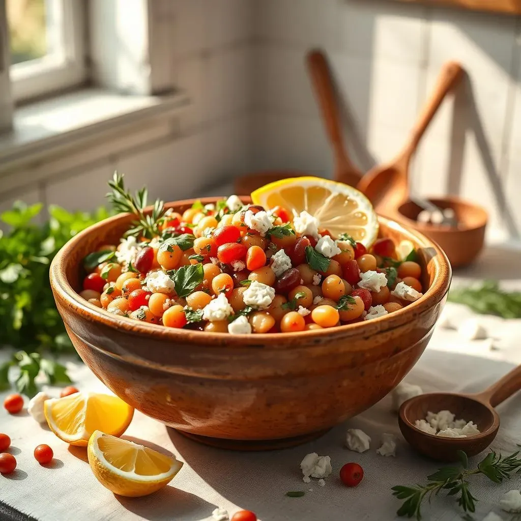 How to Make the Perfect Mediterranean Garbanzo Bean Salad: StepbyStep