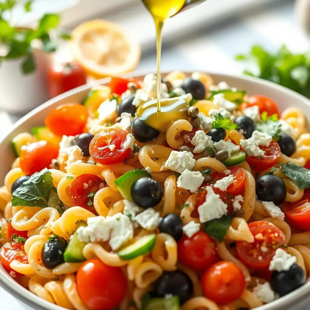 How to Make Your Greek Mediterranean Pasta Salad