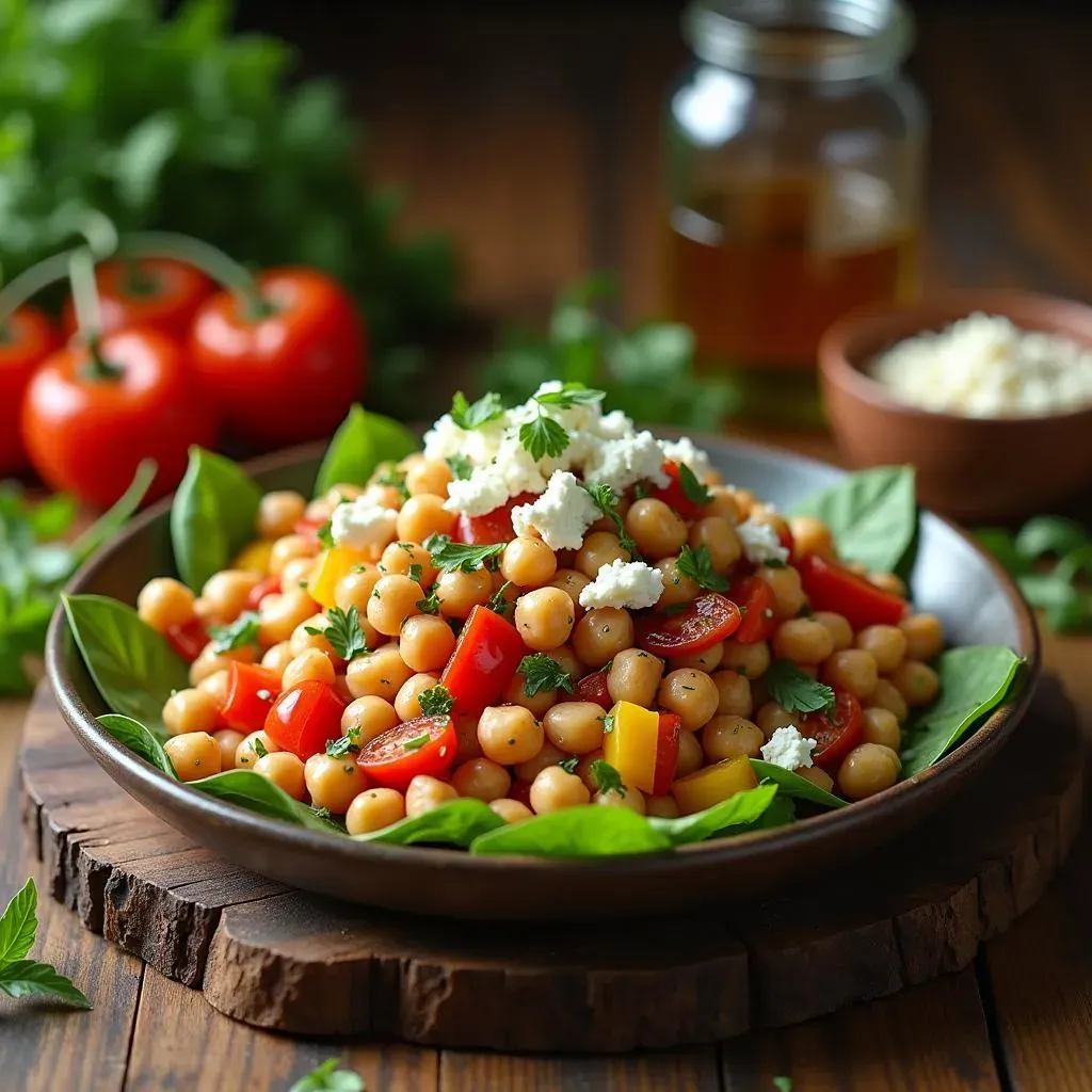 Ingredient Spotlight: Freshness and Flavor in Your Mediterranean Chickpea Salad with Feta