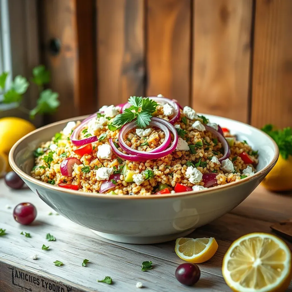 Ingredient Spotlight:  Why Red Onion Rocks in Your Mediterranean Quinoa Salad