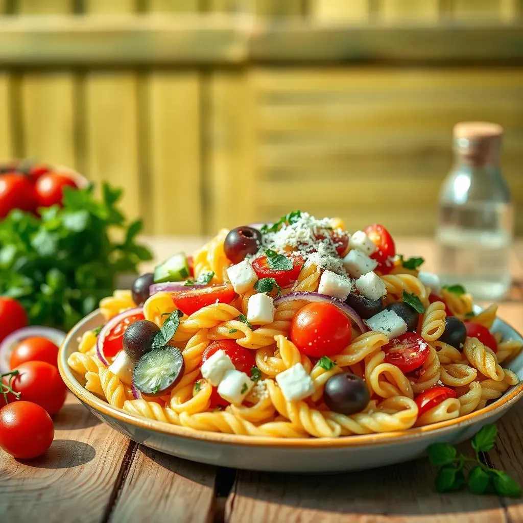 Ingredients for a Delicious and Easy Mediterranean Pasta Salad