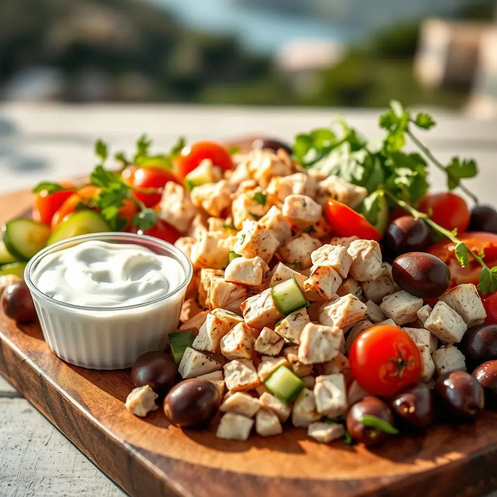 Ingredients for a Delicious and Healthy Greek Chicken Salad