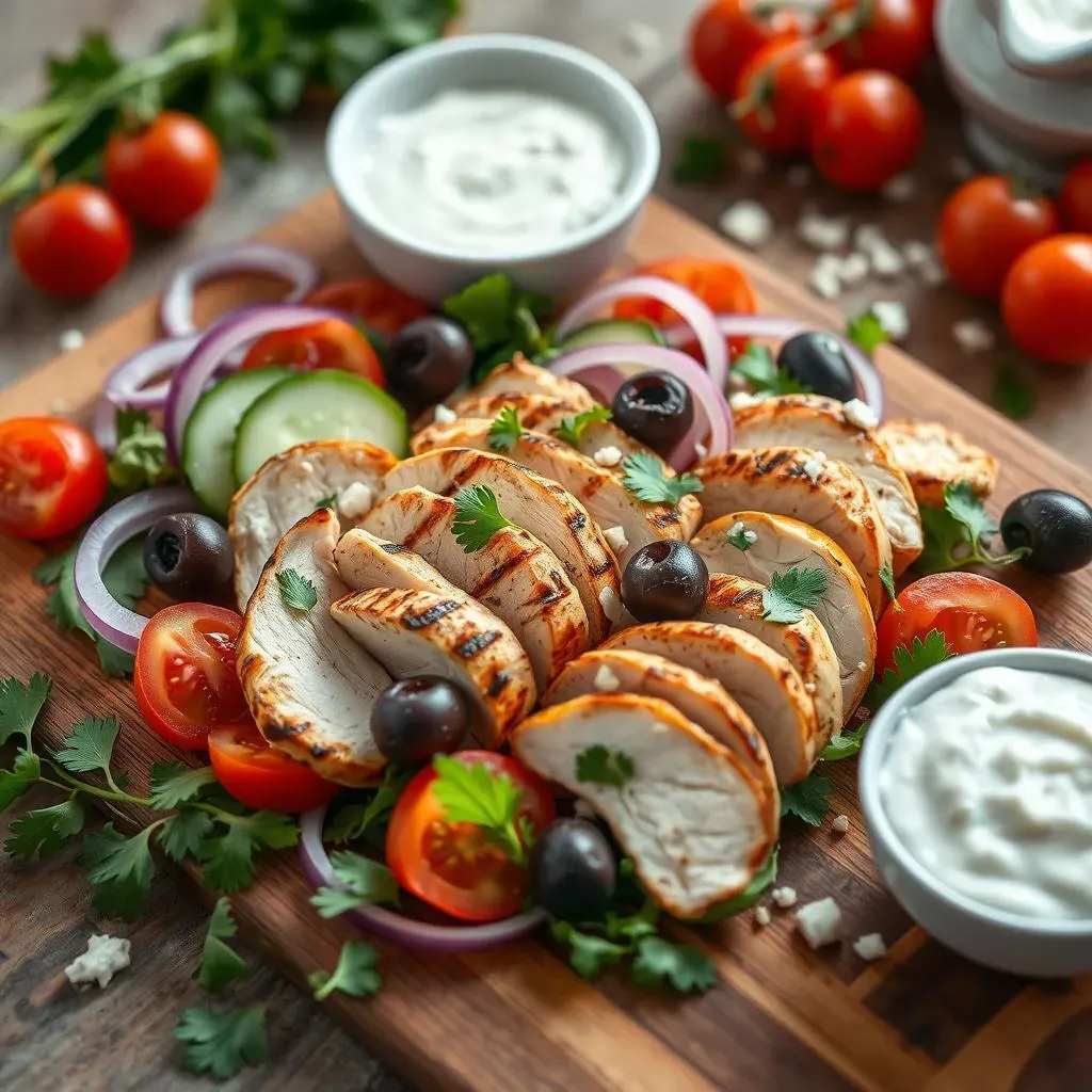 Ingredients for a Perfect Mediterranean Grilled Chicken Salad