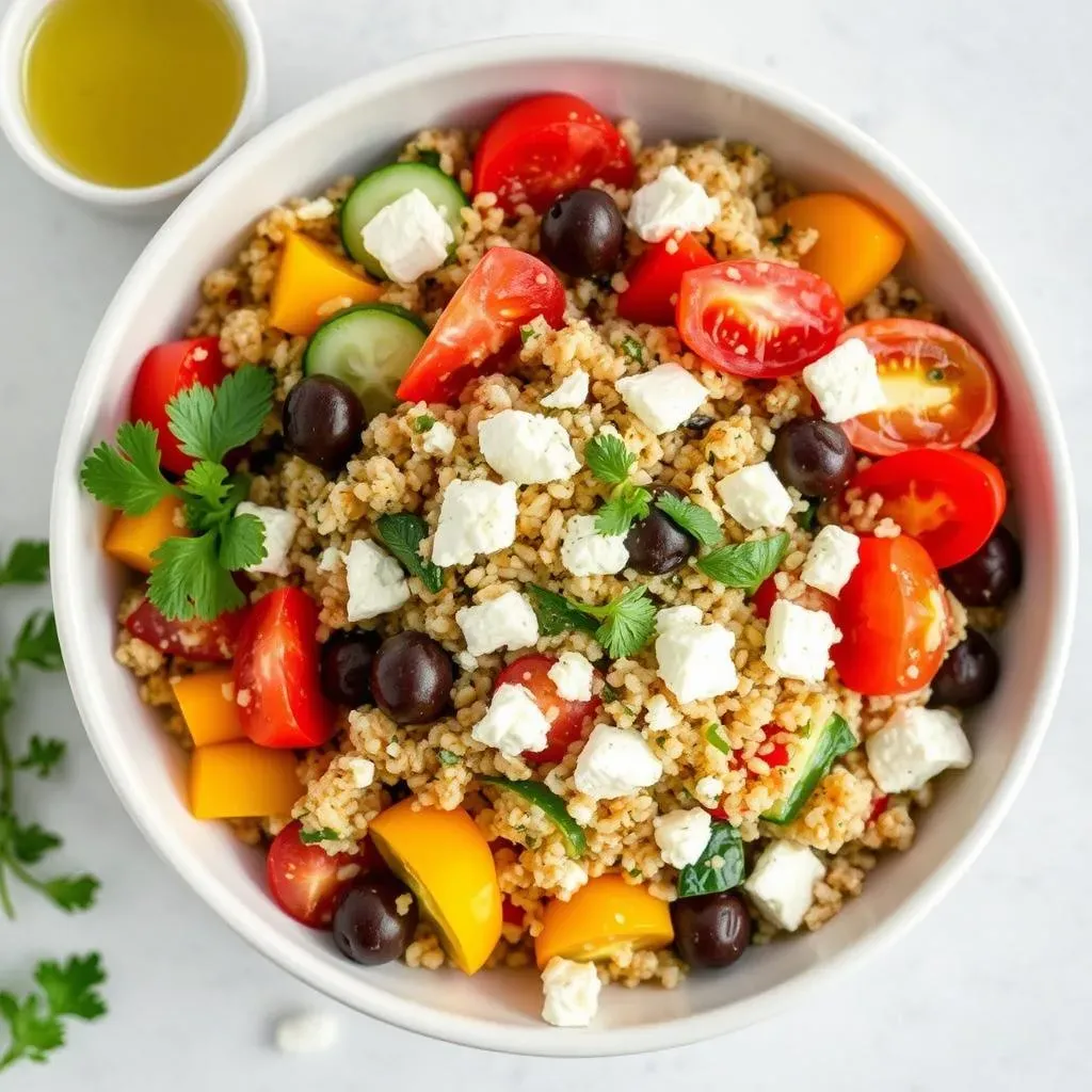 Ingredients for a Vibrant Mediterranean Quinoa Salad
