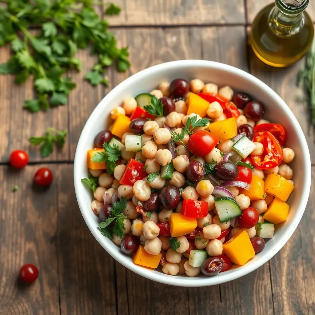 Ingredients for the Perfect Mediterranean Bean Salad