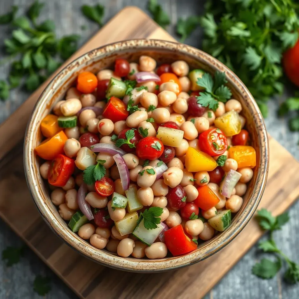 Ingredients for the Perfect Mediterranean Bean Salad