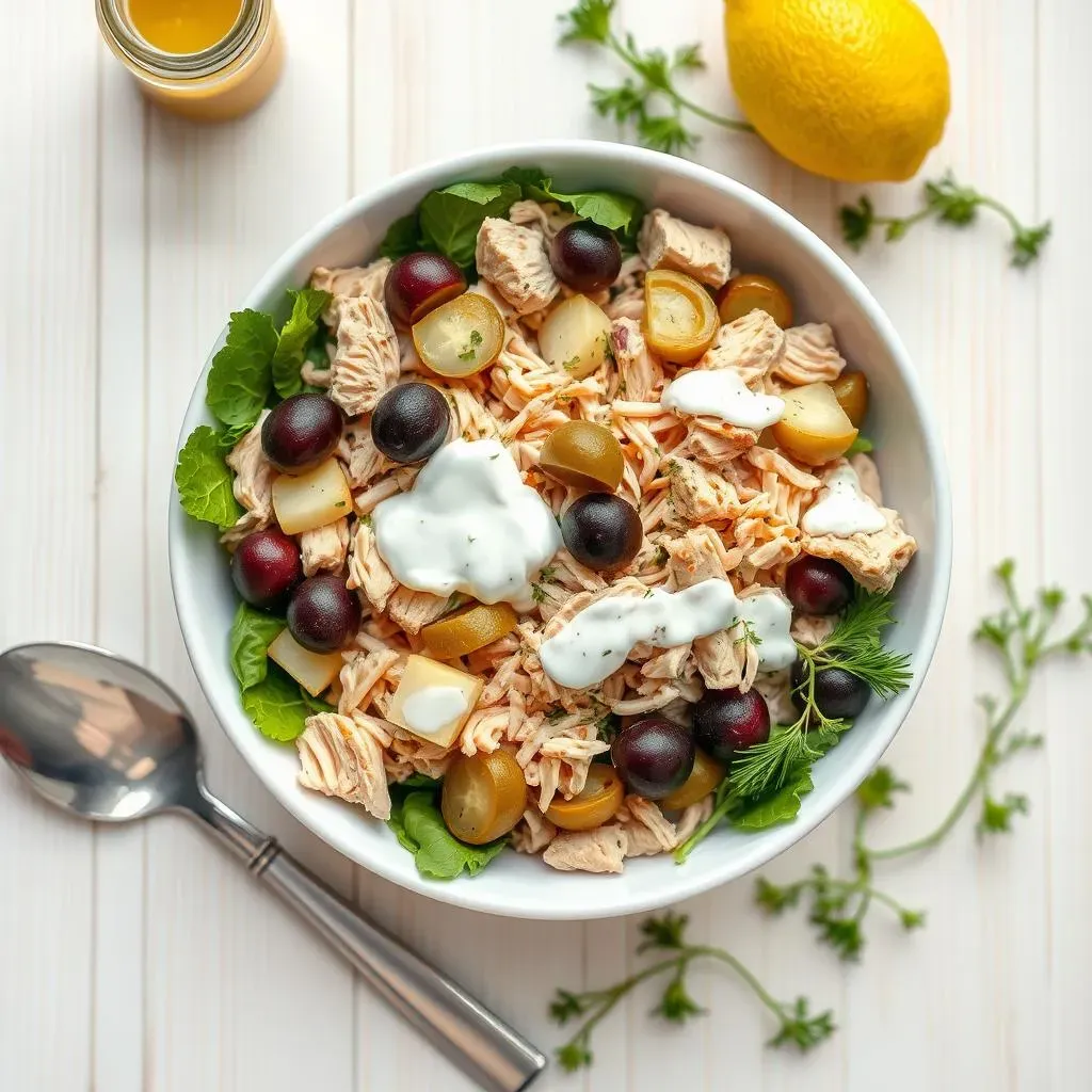 Ingredients for Your High Protein Mediterranean Chicken Salad