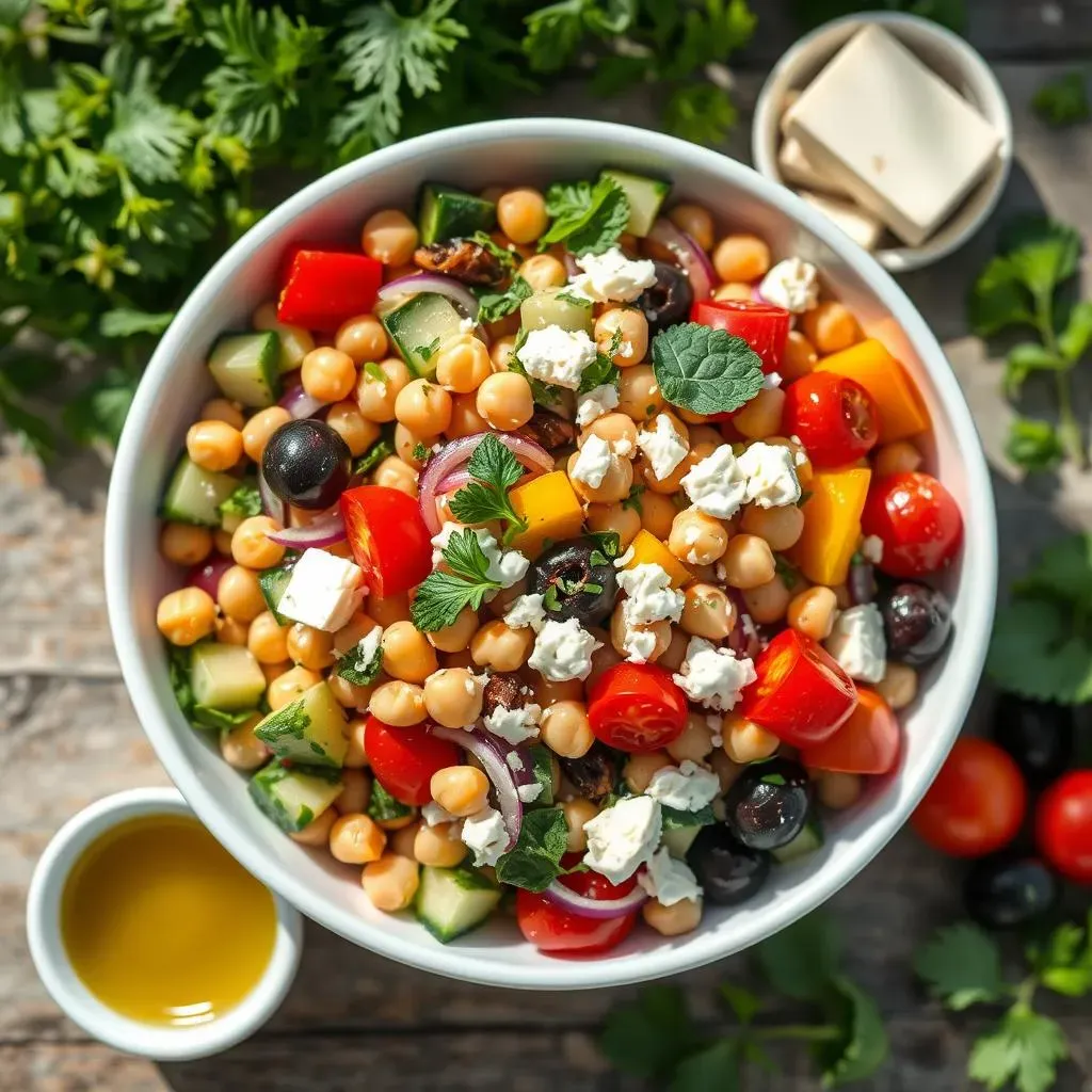 Ingredients for Your Mediterranean Bean Salad