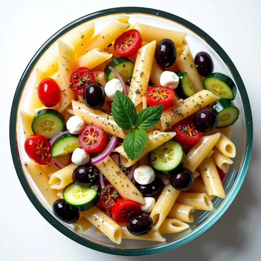 Ingredients for Your Mediterranean Pasta Salad: Allrecipes Style