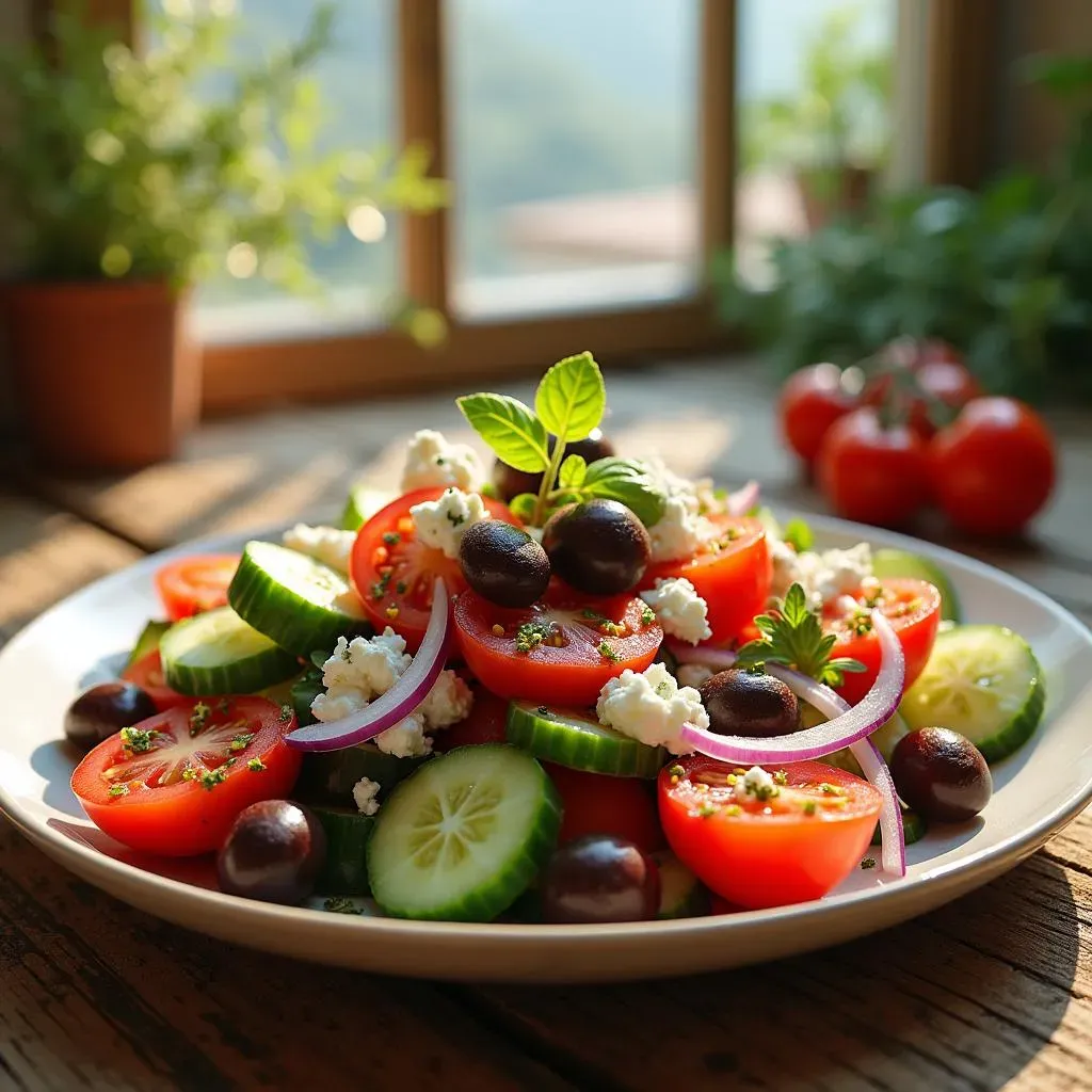 Ingredients for Your Perfect Mediterranean Greek Salad