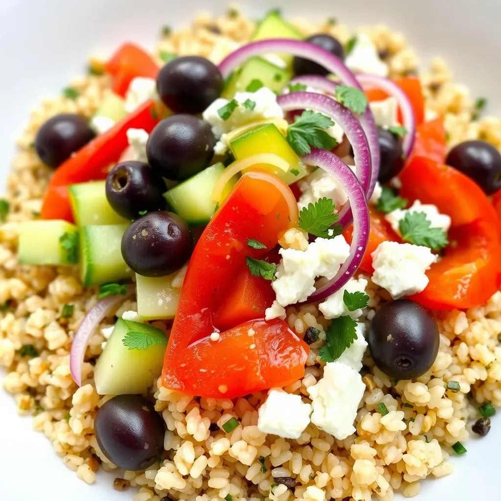 Ingredients for Your Perfect Quinoa Mediterranean Salad Recipe