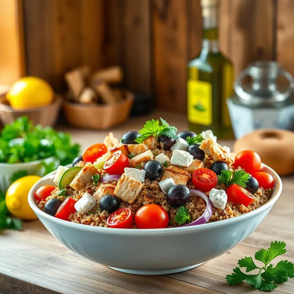 Ingredients You'll Need for the Perfect Greek Chicken Quinoa Salad