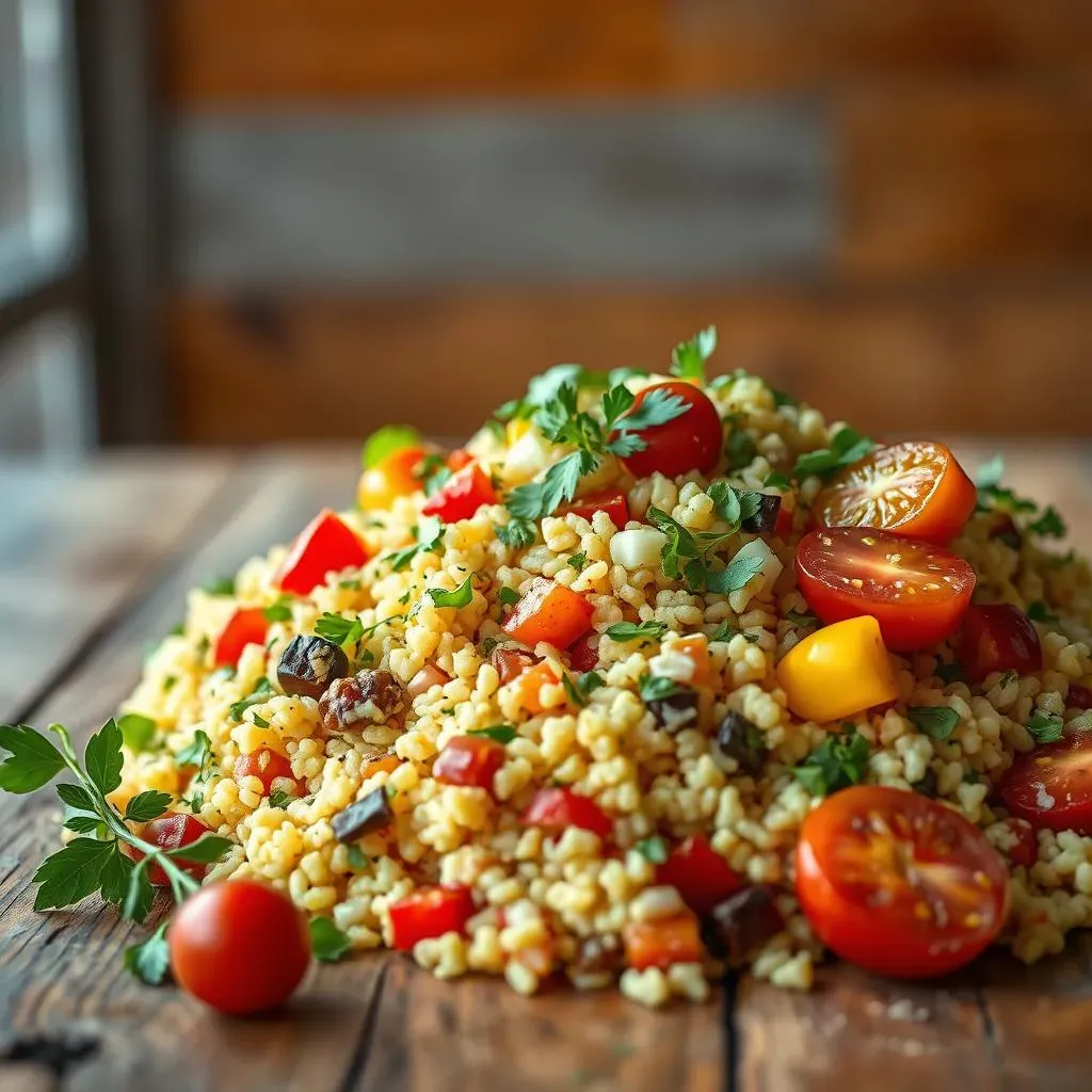 Amazing Israeli Couscous Salad Recipe: Easy & Delicious