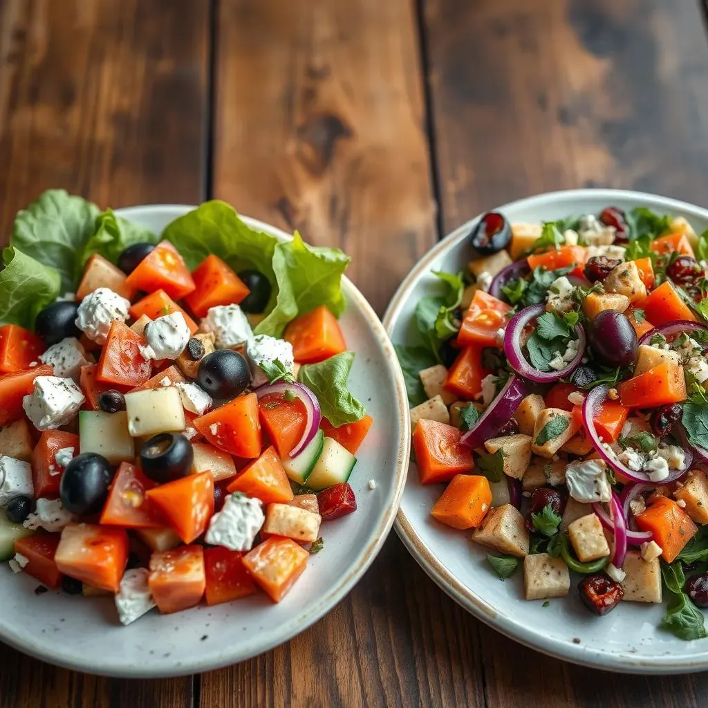 Key Differences: Greek Salad vs. Mediterranean Salad