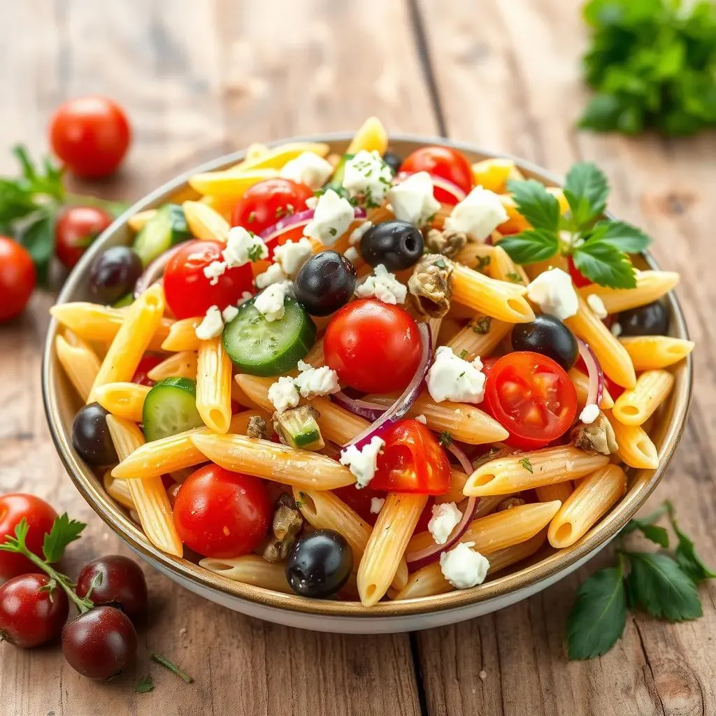 Key Ingredients for a Delicious Mediterranean Pasta Salad with Capers