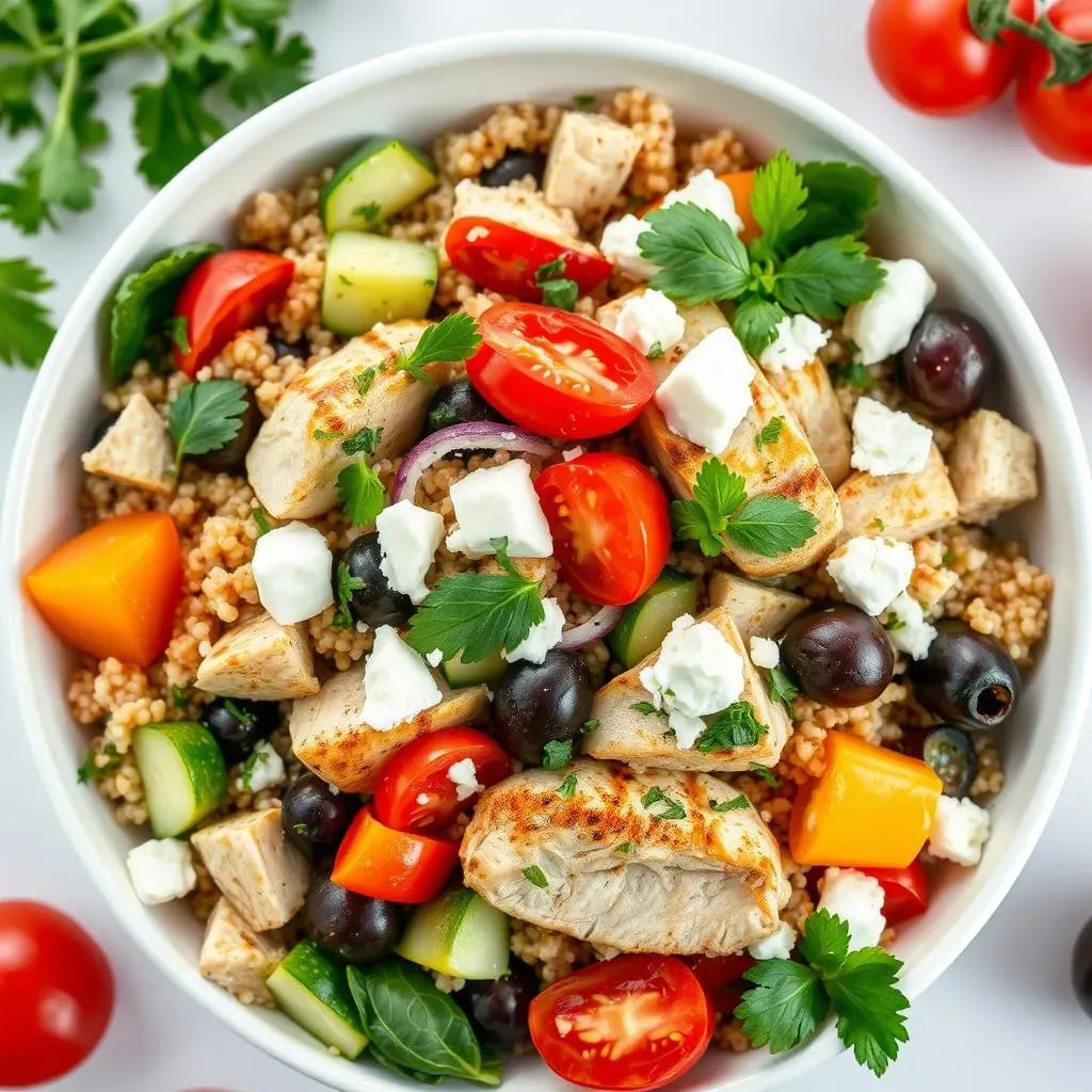 Key Ingredients for a Delicious Mediterranean Quinoa Chicken Salad