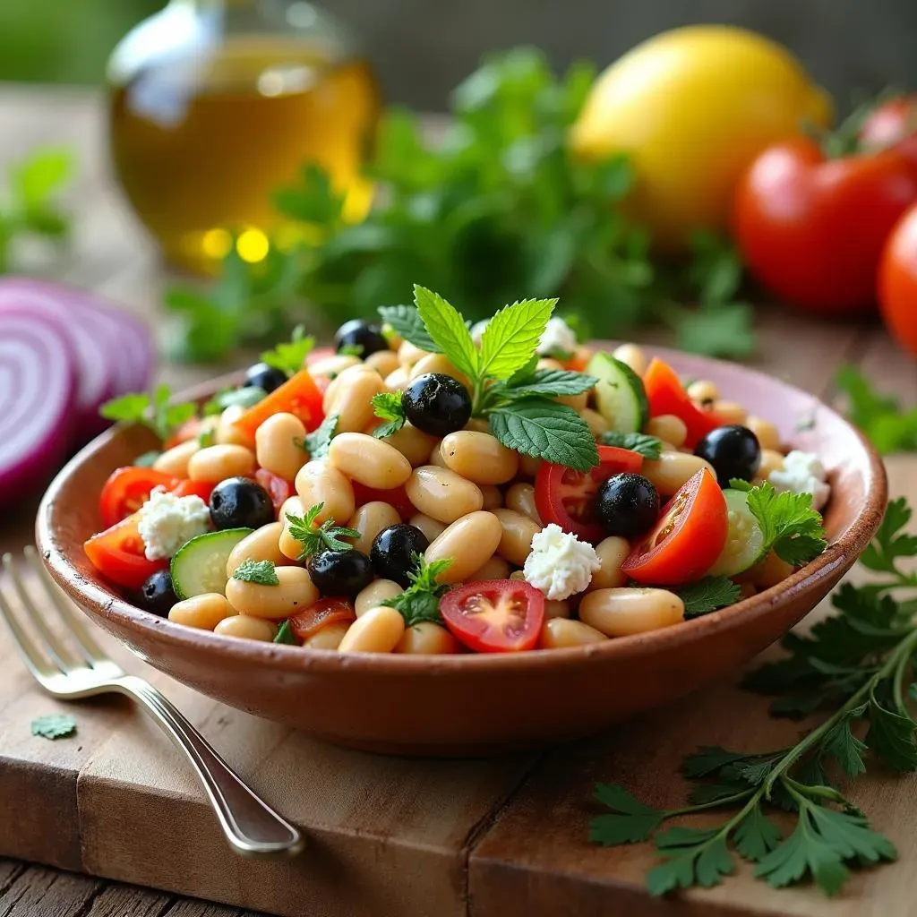Key Ingredients for a Vibrant Mediterranean Pinto Bean Salad