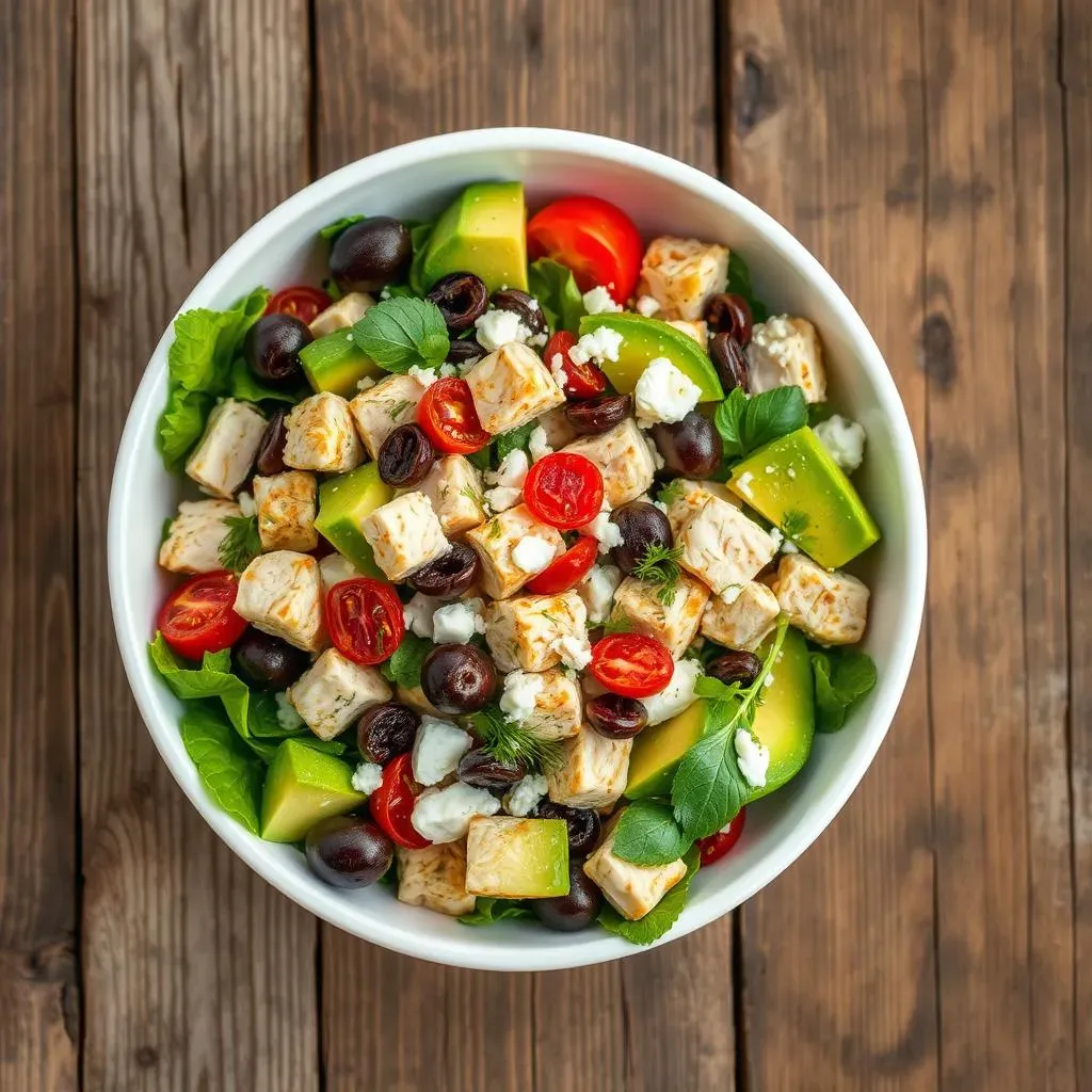 Key Ingredients for an Irresistible Mediterranean Chicken Avocado Salad