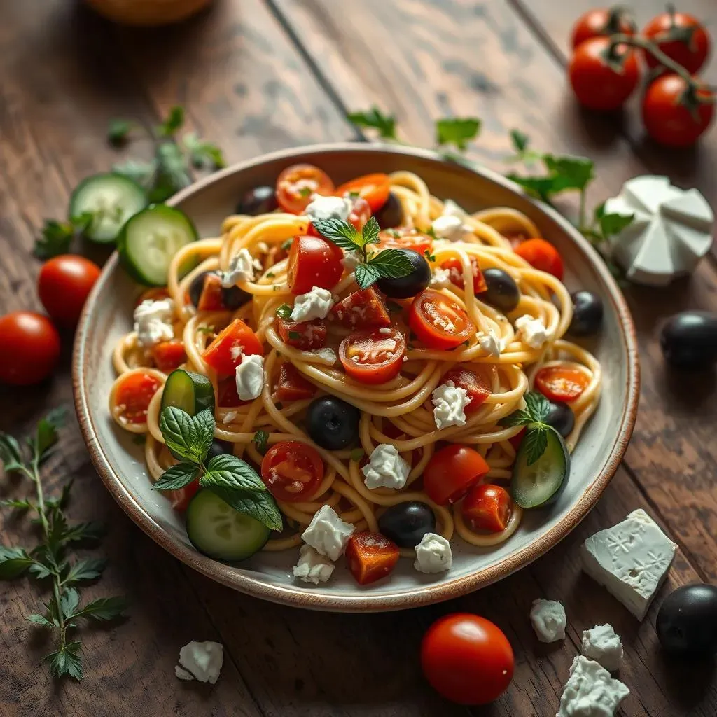 Key Mediterranean Pasta Salad Ingredients